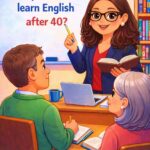É possível aprender inglês depois dos 40 anos?